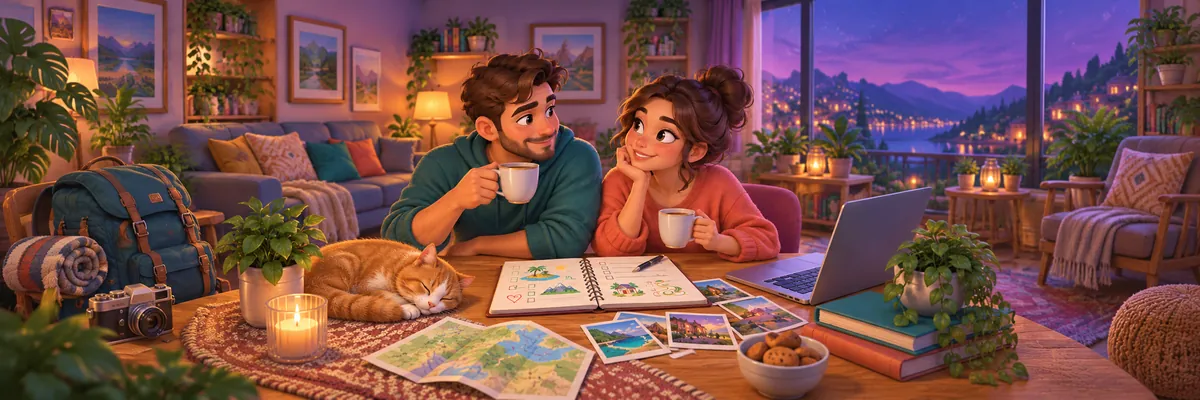 A family moment illustrated for Cashforia