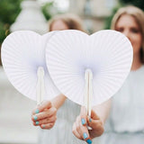 36pcs Elegant Wedding Hand Held Fans - Perfect for Guests at Ceremonies & Receptions