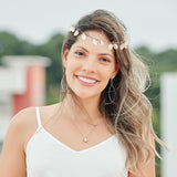 Elegant Shell Headband for Beach Weddings - Bridal Ocean-Inspired Accessory