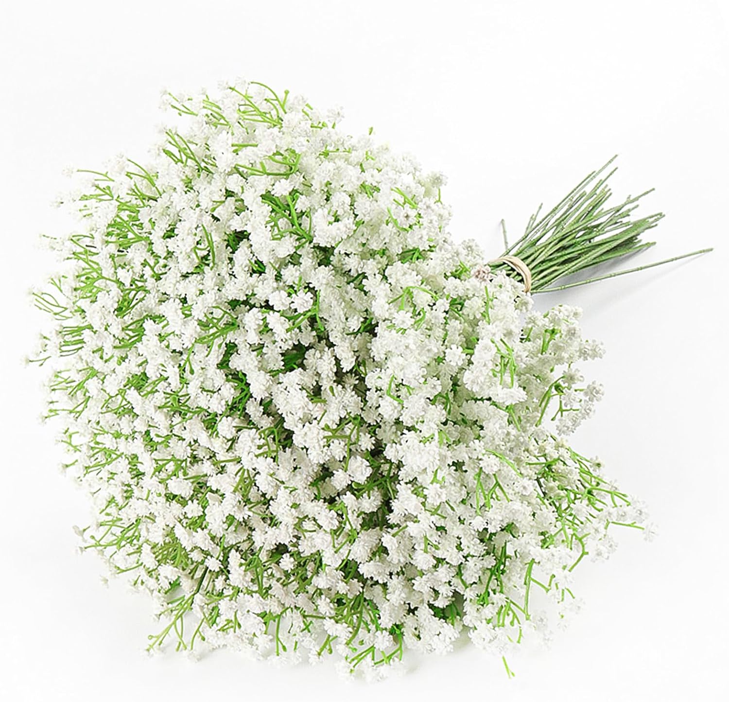 Delicate Charm: 20 Pcs 14" Artificial Baby Breath Gypsophila Flowers - Ideal for Wedding Decor