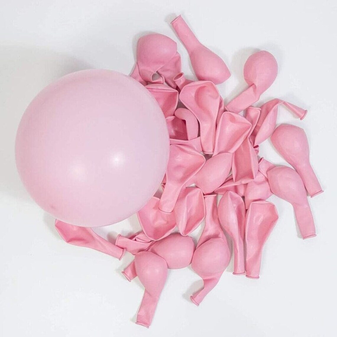 Pink and Dusty Pink Balloon Garland - Delicate and Stylish Decor for All Occasions!