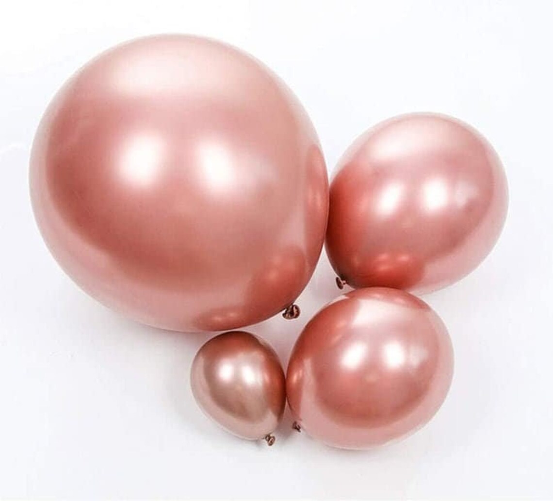 Blush & Rose Gold Elegance Balloon Arch Kit – Perfect for Chic Celebrations